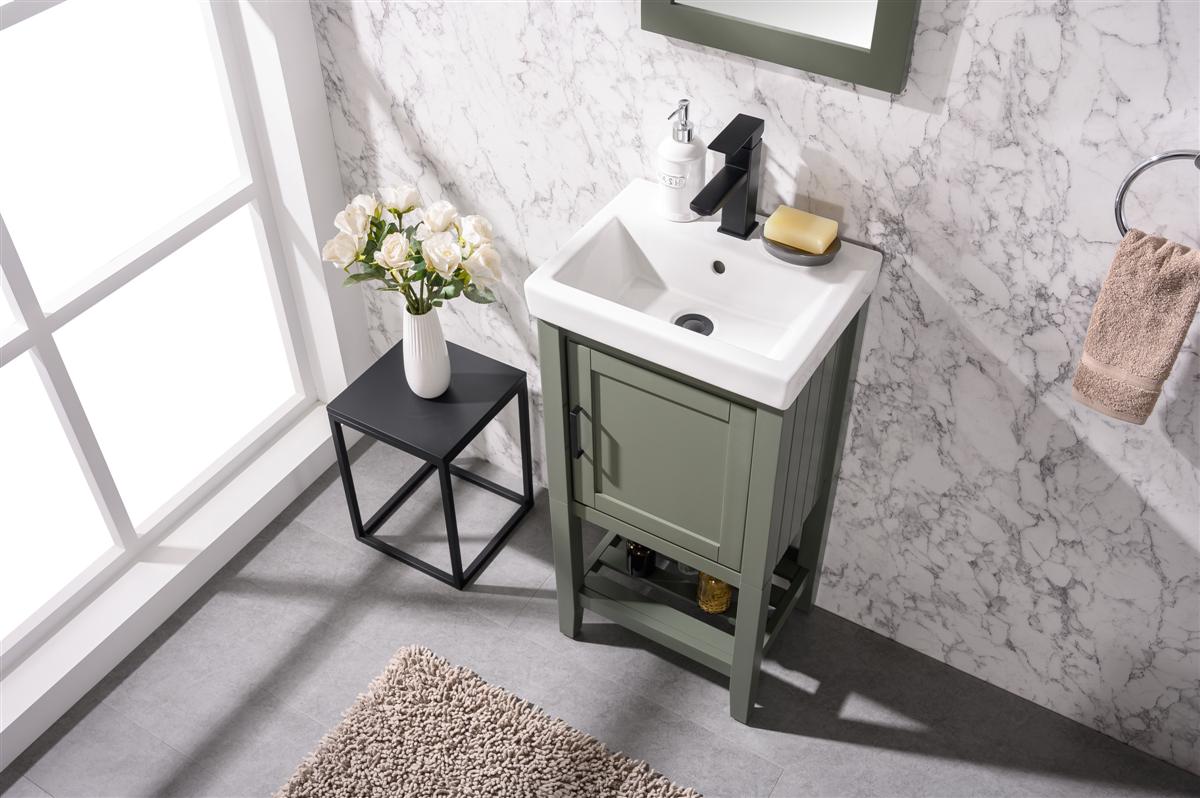 18" Single Sink Bathroom Vanity