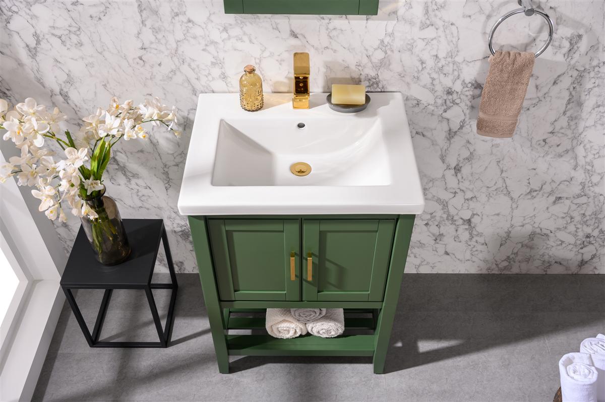 24" Single Sink Bathroom Vanity