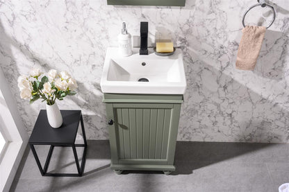 18" Single Sink Bathroom Vanity