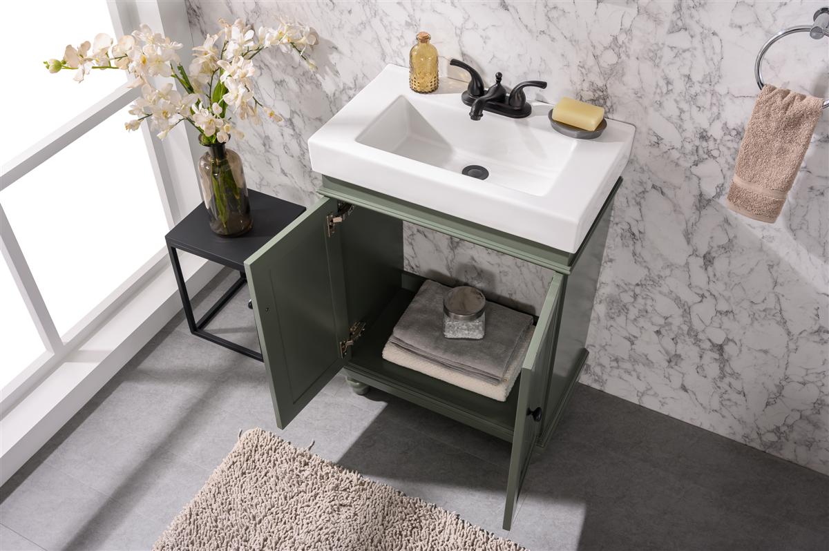 24" Single Sink Bathroom Vanity