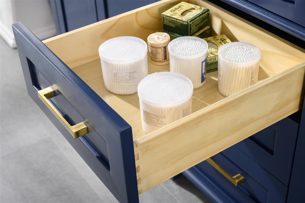 80" Double Sink Vanity Cabinet with Carrara White Quartz Countertop