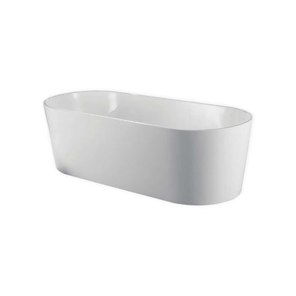 Kube Ovale 67'' Freestanding Bathtub