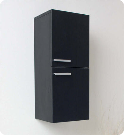 Bathroom Linen Side Cabinet with 2 Storage Areas