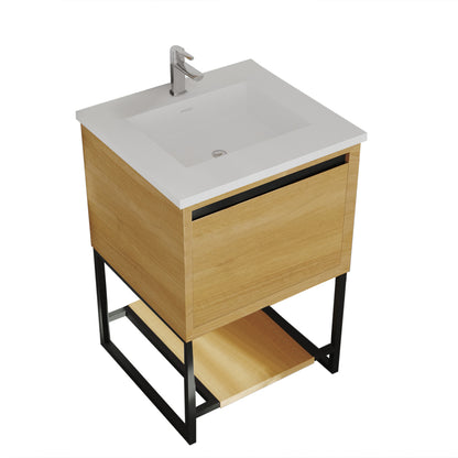 Alto Collection 24" - California White Oak Vanity