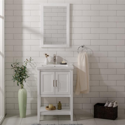 24" Single Sink Bathroom Vanity