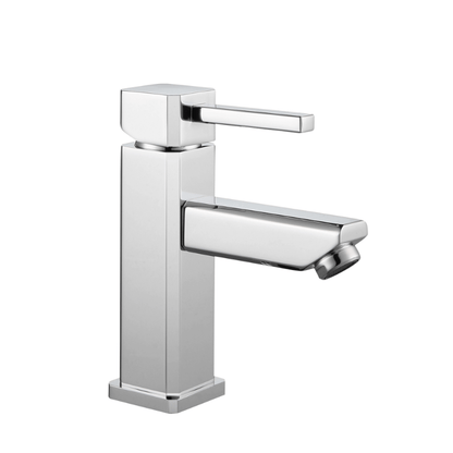 Modern Single Hole Faucet with Drain