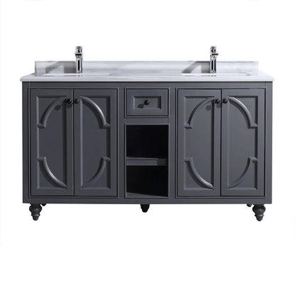 Odyssey Collection 60" Double Sink Vanity