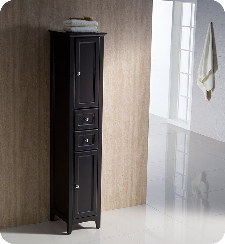 Torino 12" Bathroom Linen Side Cabinet