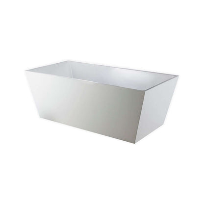 Kube Squadra 59" Freestanding Bathtub