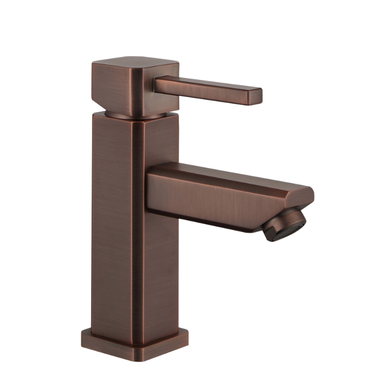 Modern Single Hole Faucet with Drain