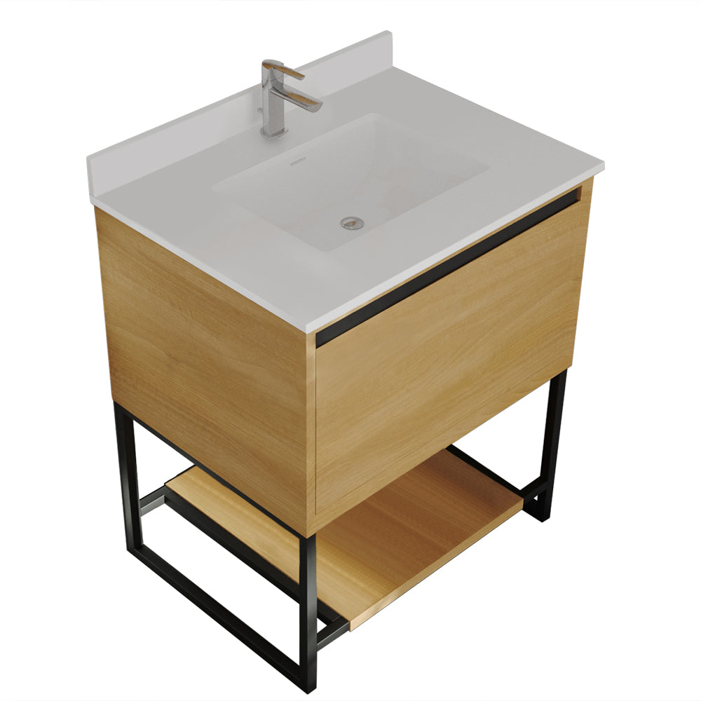 Alto Collection 30" - California White Oak Vanity