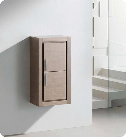 Bathroom Linen Side Cabinet with 2 Doors