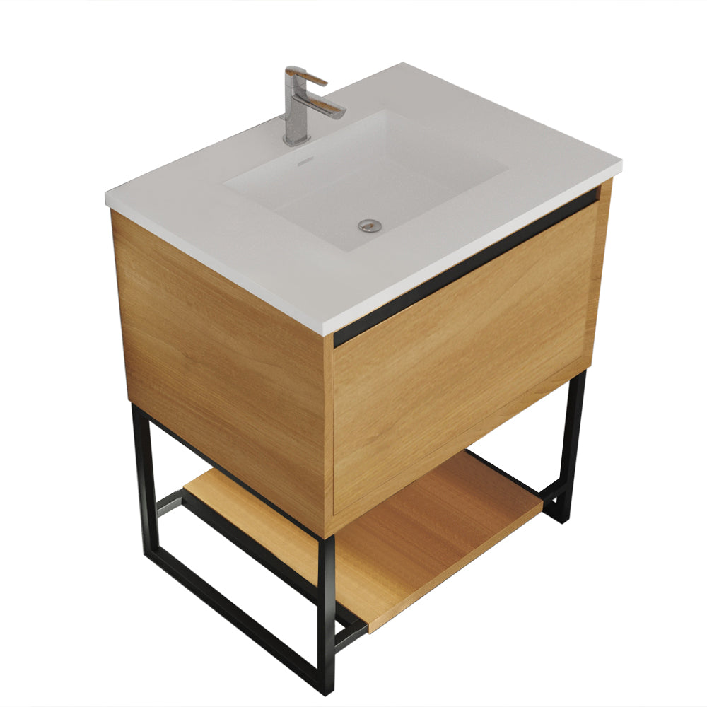 Alto Collection 30" - California White Oak Vanity