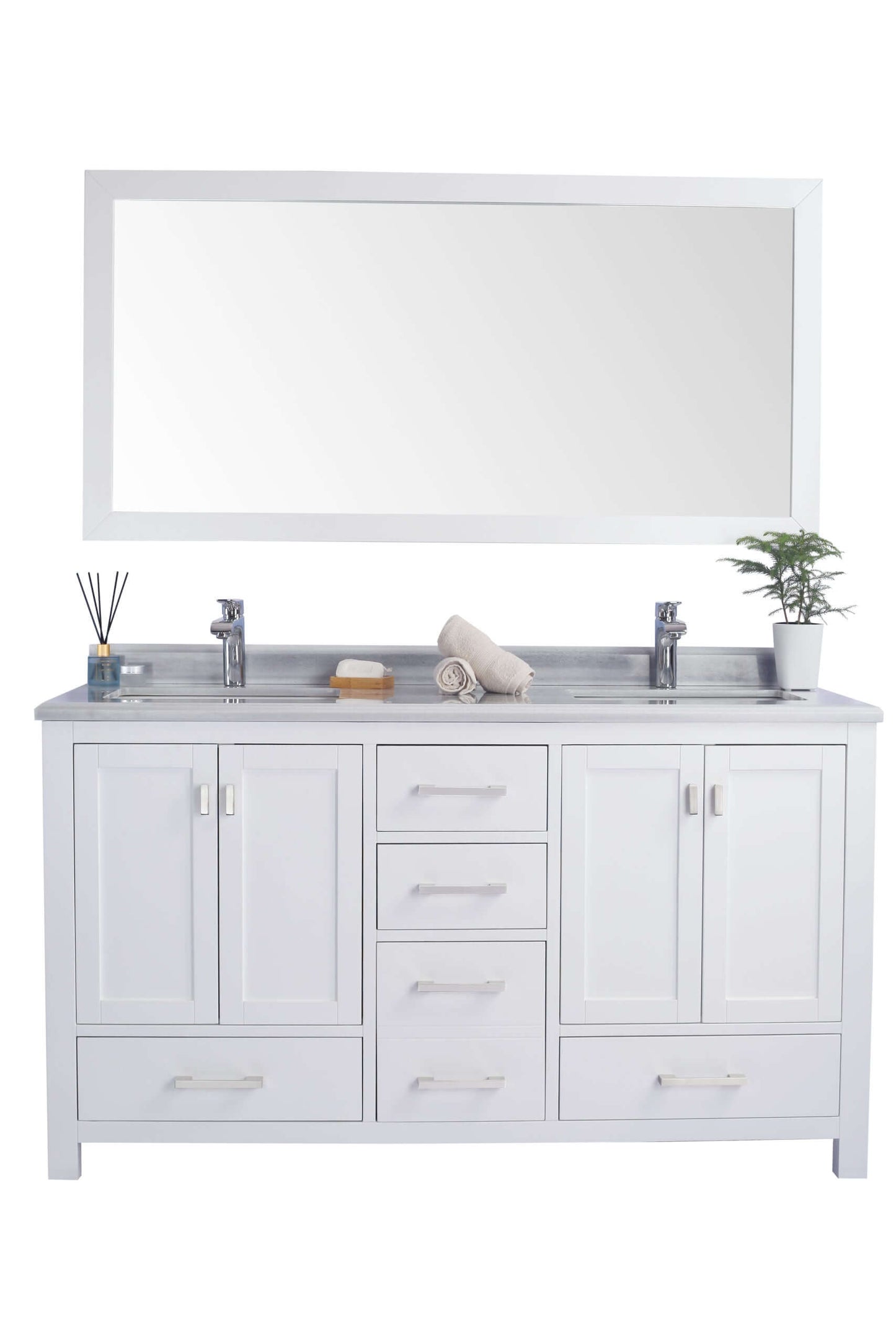 Wilson Collection 60" Double Sink Vanity