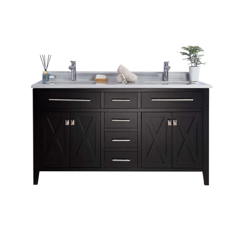 Wimbledon Collection 60" Double Sink Vanity