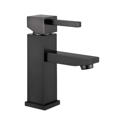 Modern Single Hole Faucet with Drain