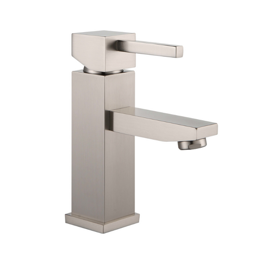 Modern Single Hole Faucet with Drain