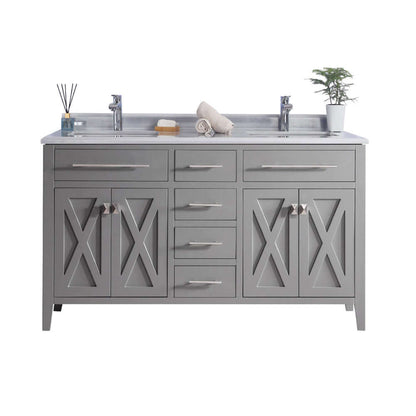 Wimbledon Collection 60" Double Sink Vanity