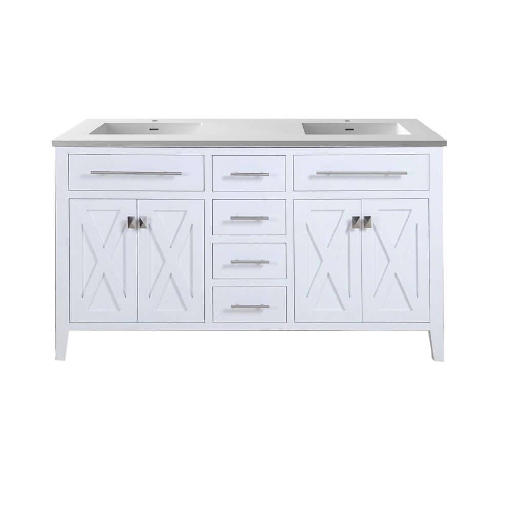 Wimbledon Collection 60" Double Sink Vanity