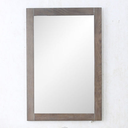 20" Weathered Gray Mirror