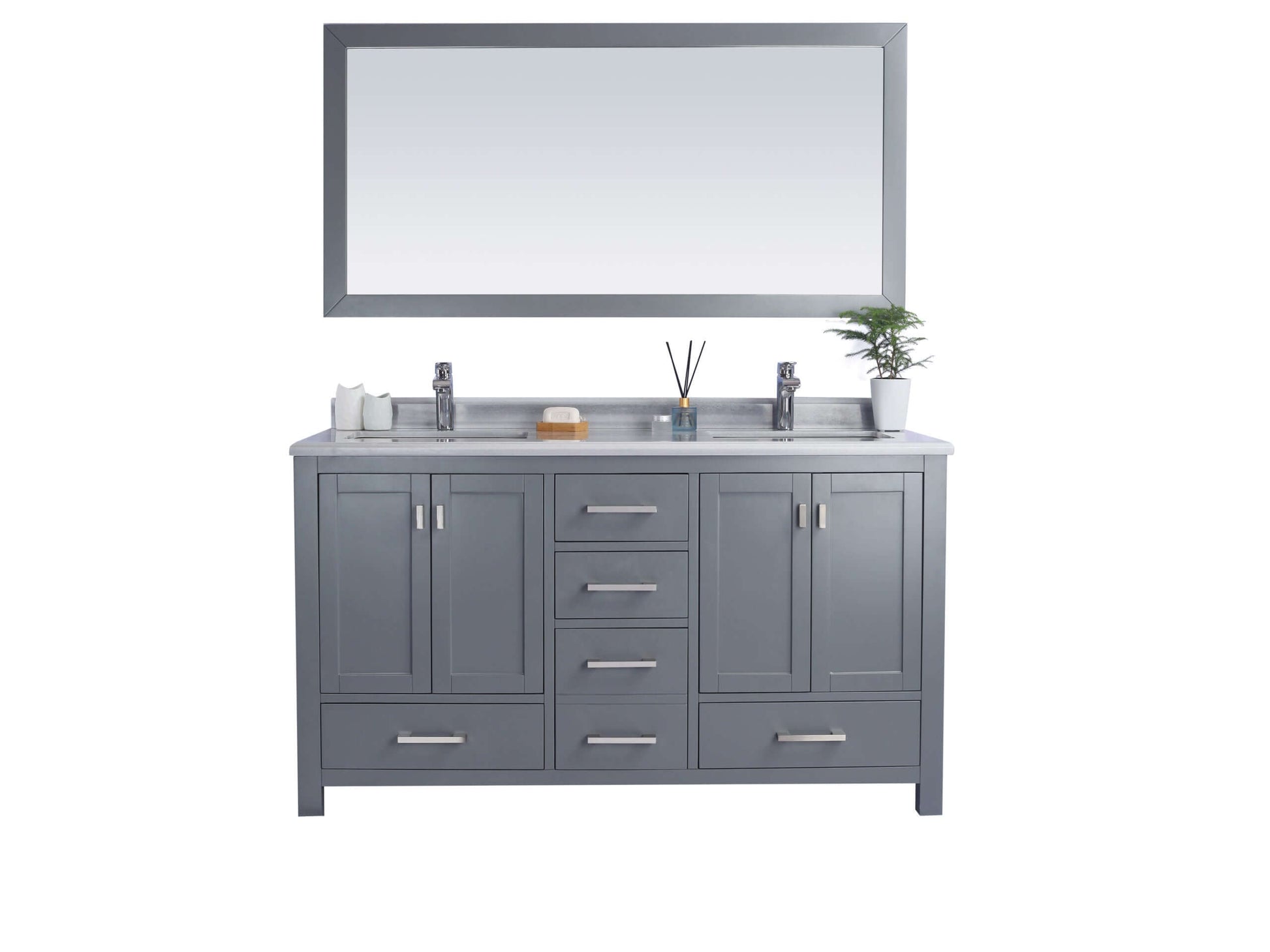 Wilson Collection 60" Double Sink Vanity