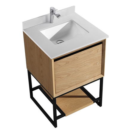 Alto Collection 24" - California White Oak Vanity