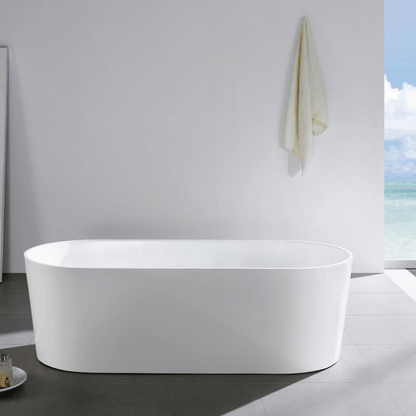 Kube Ovale 67'' Freestanding Bathtub