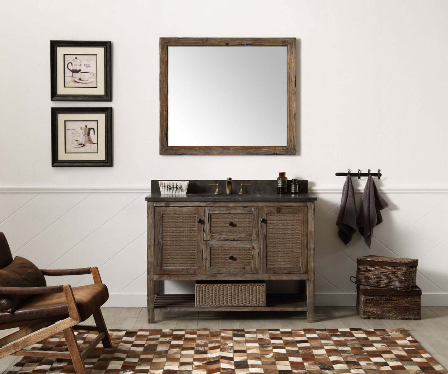 42" Mirror for 48" Bathroom Vanities