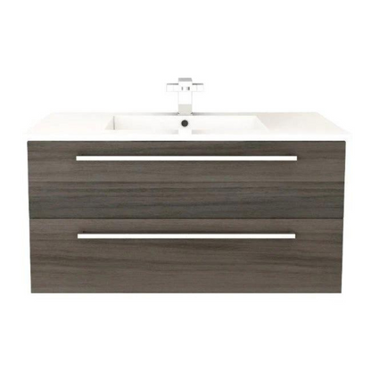 Silhouette 36" Wall Mount Bathroom Vanity