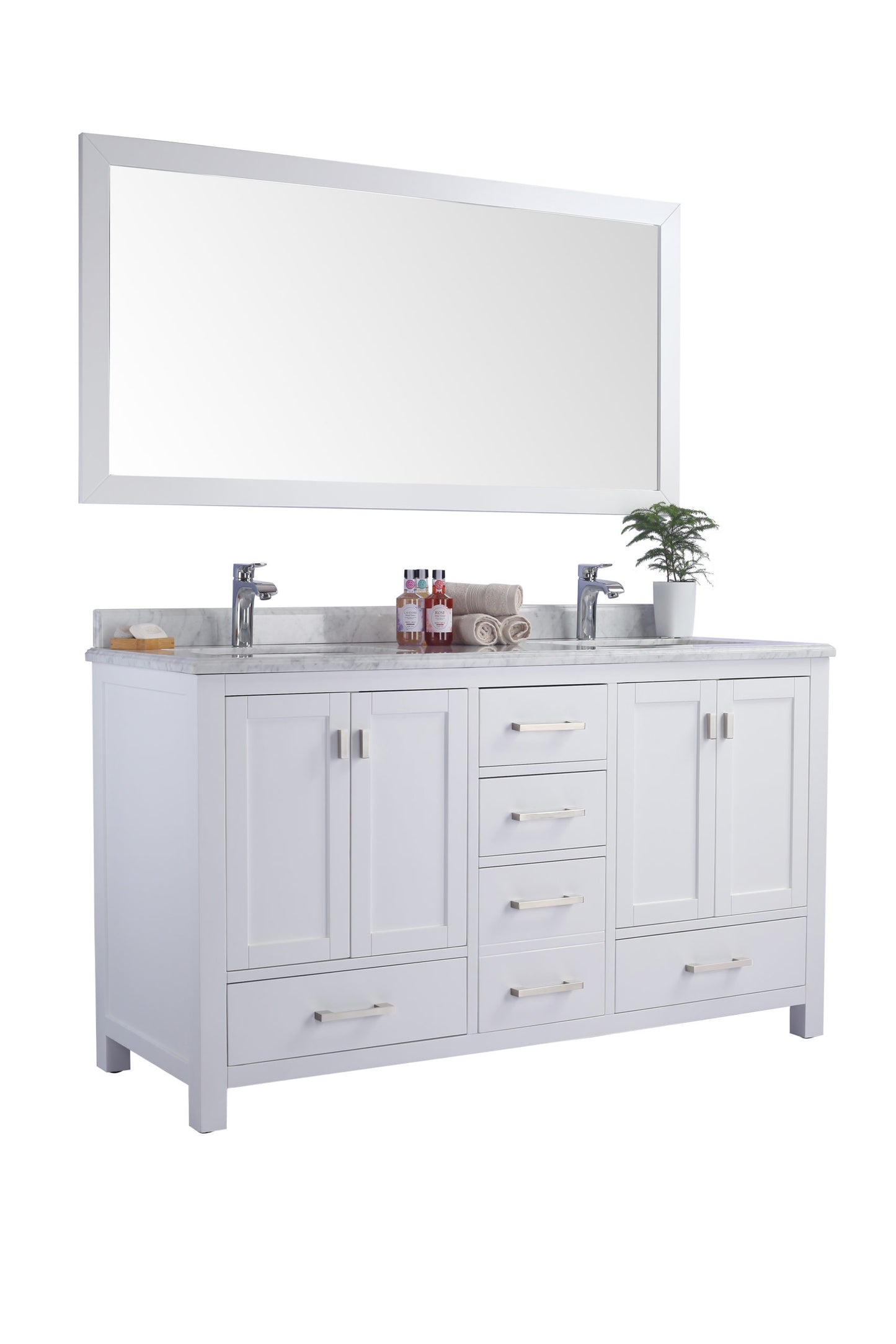 Wilson Collection 60" Double Sink Vanity