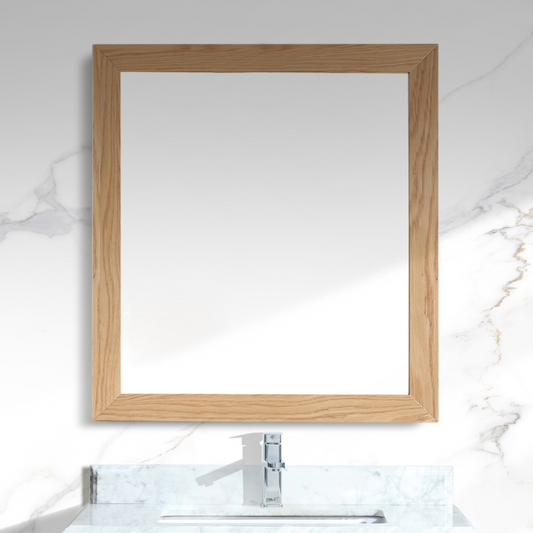 Sterling 30" Framed Square Mirror