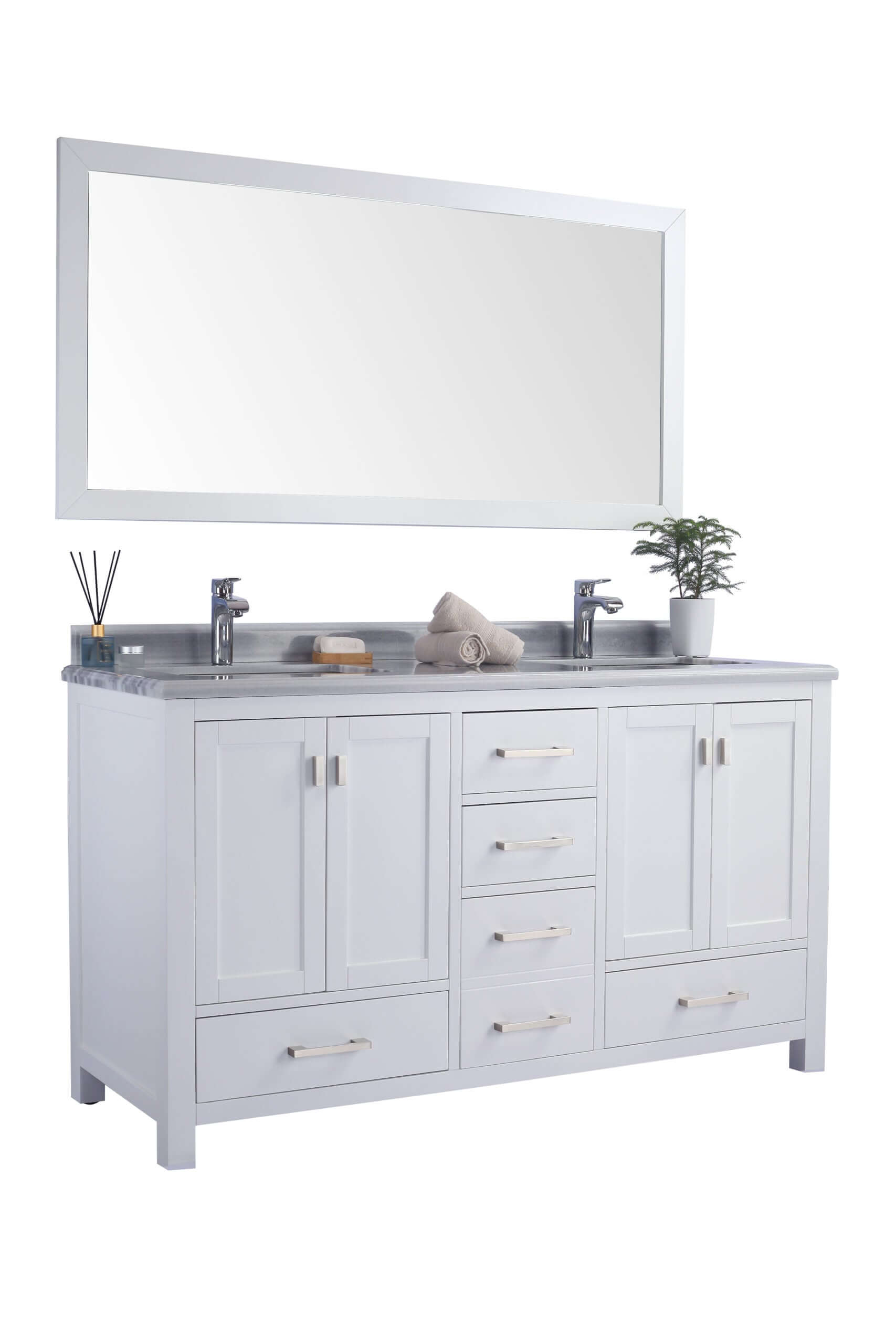 Wilson Collection 60" Double Sink Vanity