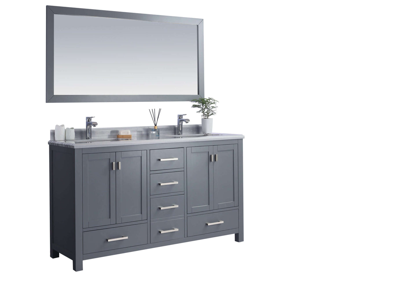 Wilson Collection 60" Double Sink Vanity