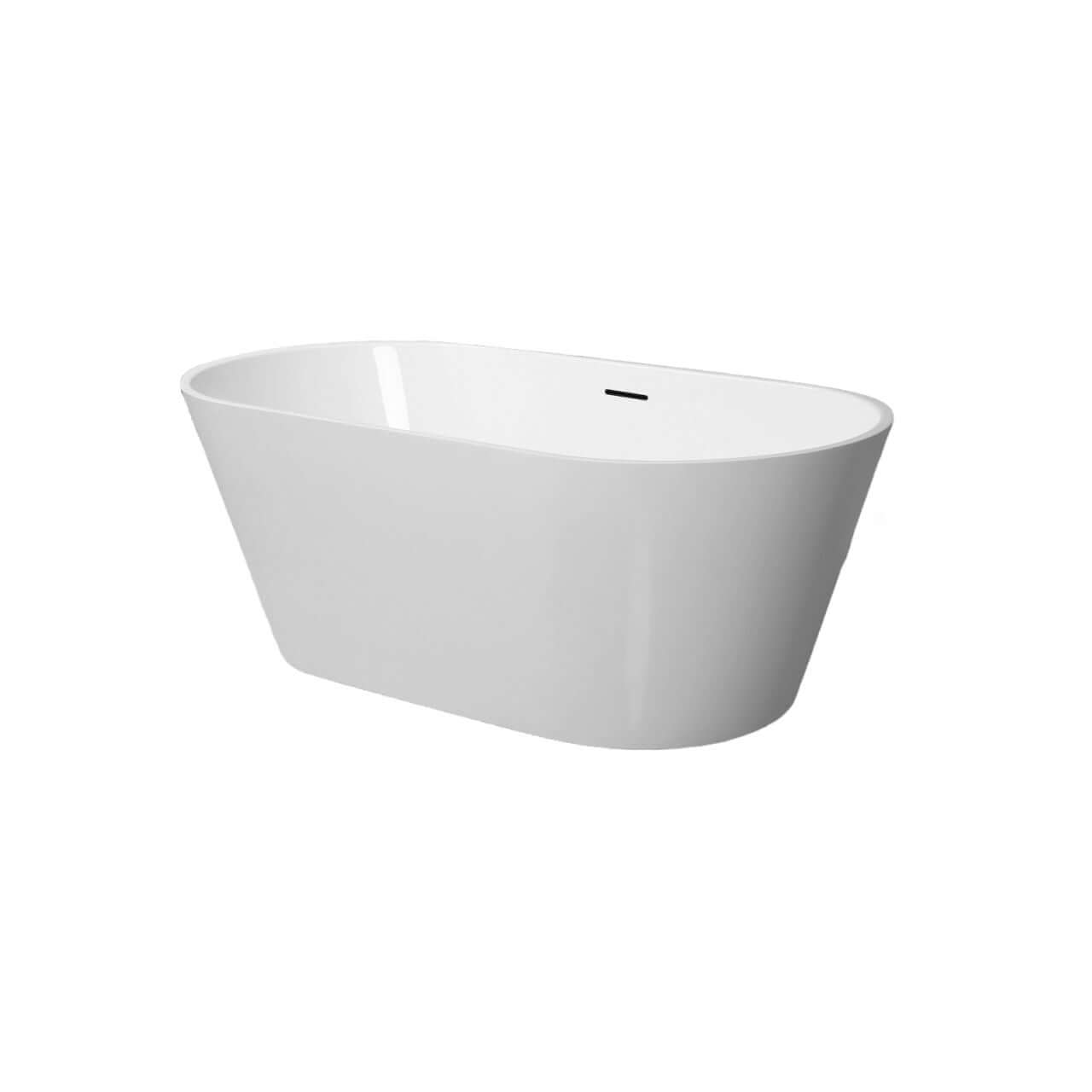 Kube Ovale 59'' Freestanding Bathtub