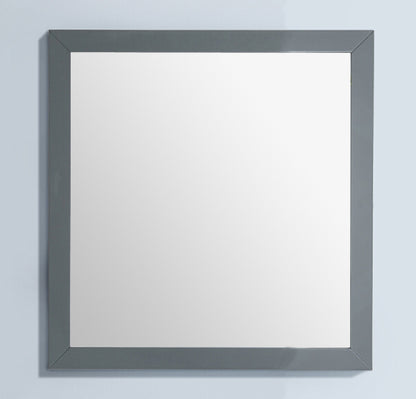 Sterling 30" Framed Square Mirror