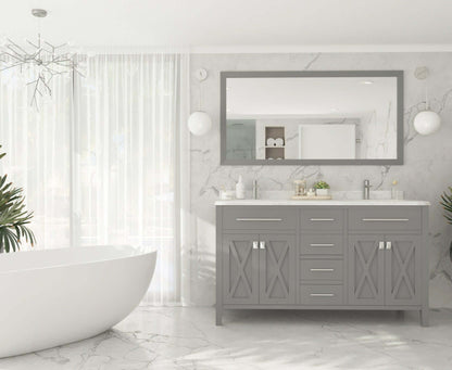 Wimbledon Collection 60" Double Sink Vanity