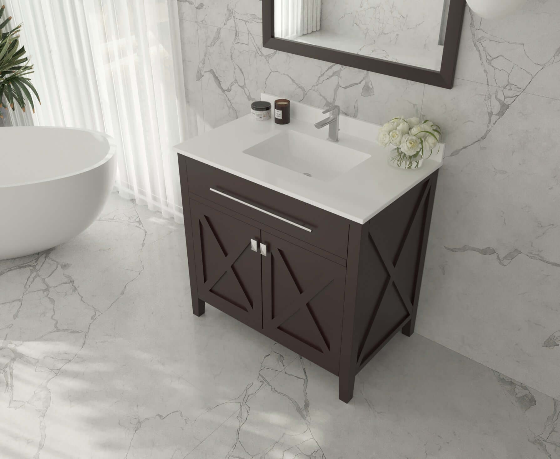 Wimbledon Collection 36" Vanity