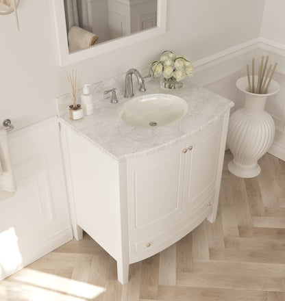 Estella Collection 32" Vanity with Marble Countertop