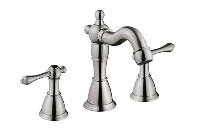 8" Widespread Faucet with Drain