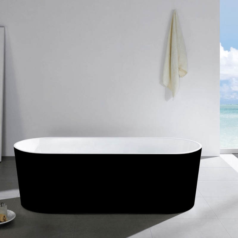 Kube Ovale 67'' Freestanding Bathtub