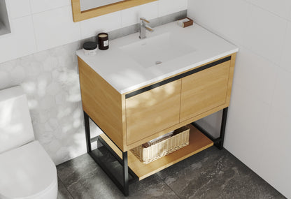 Alto Collection 36" - California White Oak Vanity