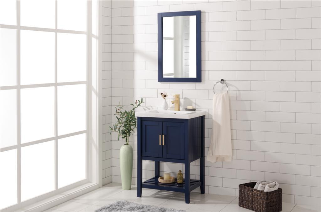 24" Single Sink Bathroom Vanity