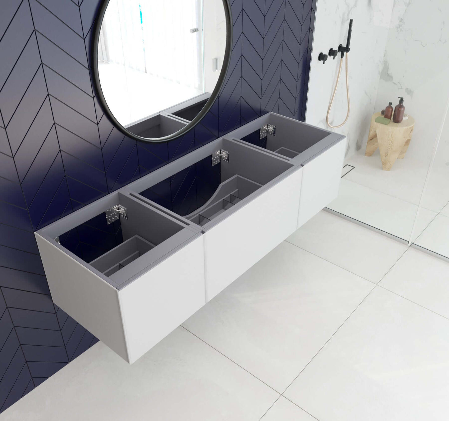 Vitri Collection 66" Vanity