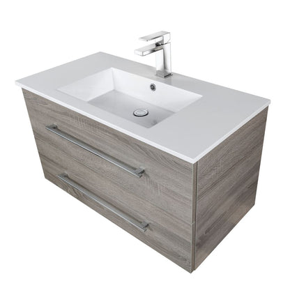 Kato 36" Wall Hung Vanity