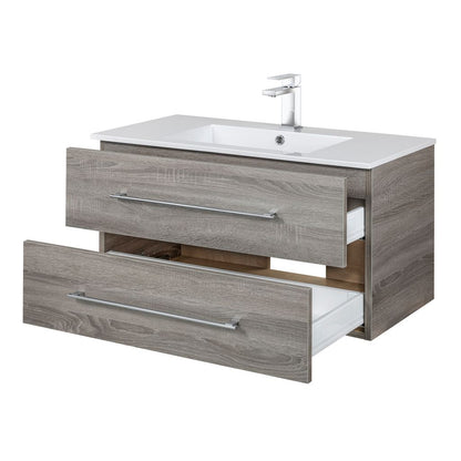 Kato 36" Wall Hung Vanity