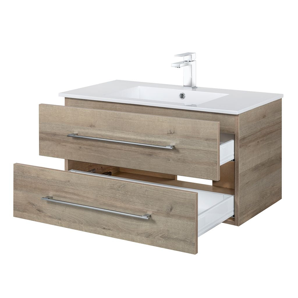 Kato 36" Wall Hung Vanity