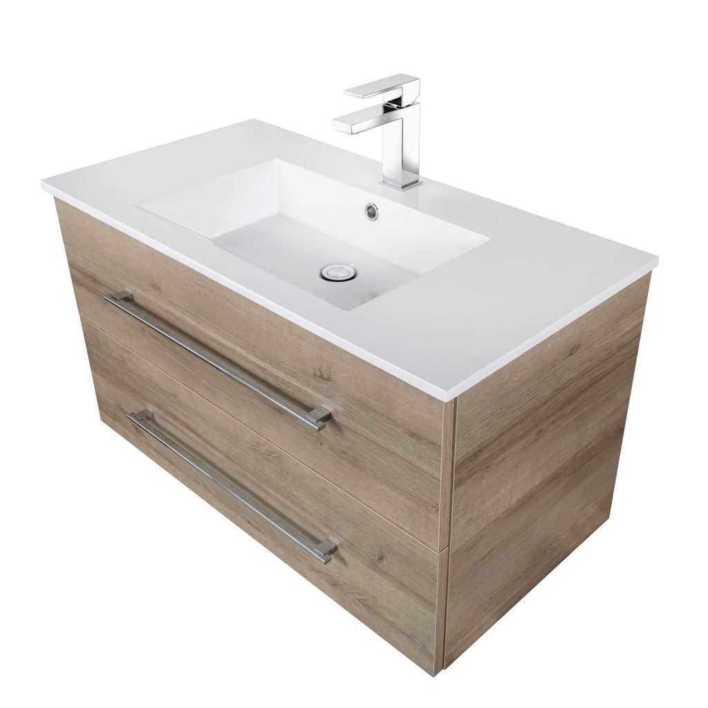 Kato 36" Wall Hung Vanity