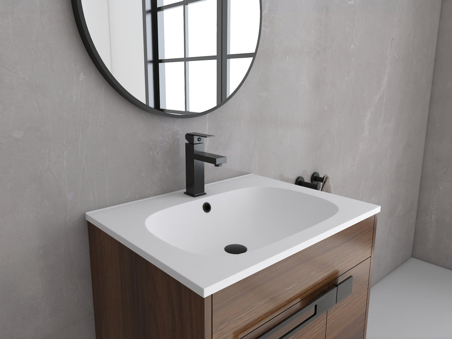 24" Single Sink Freestanding Vanity