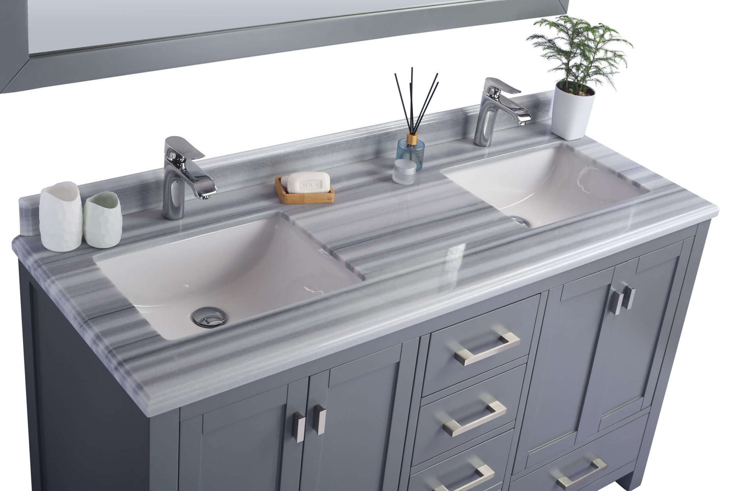 Wilson Collection 60" Double Sink Vanity