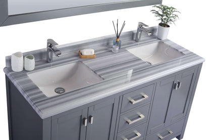 Wilson Collection 60" Double Sink Vanity